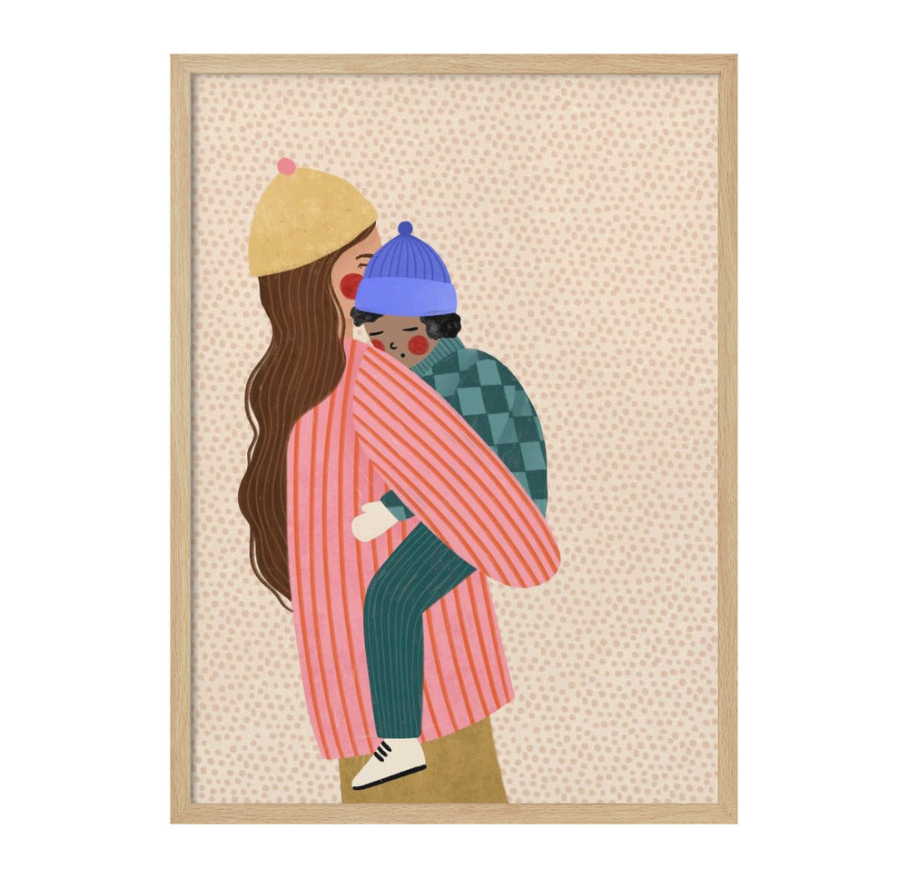 Cuadro "Mum and Boy"