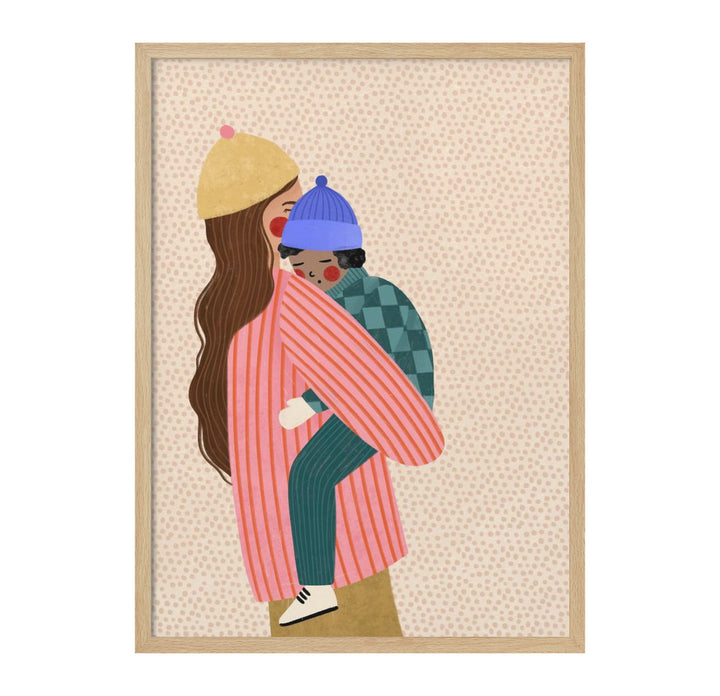 Cuadro "Mum and Boy"