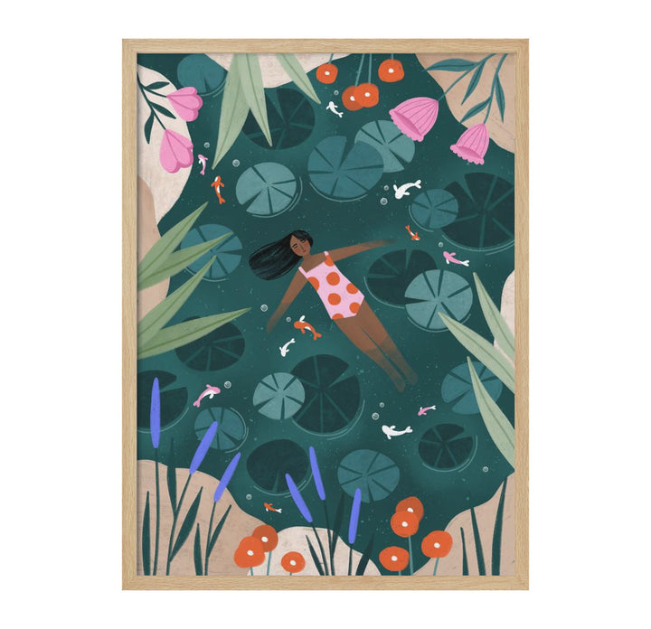 Cuadro "Wild Swimming"