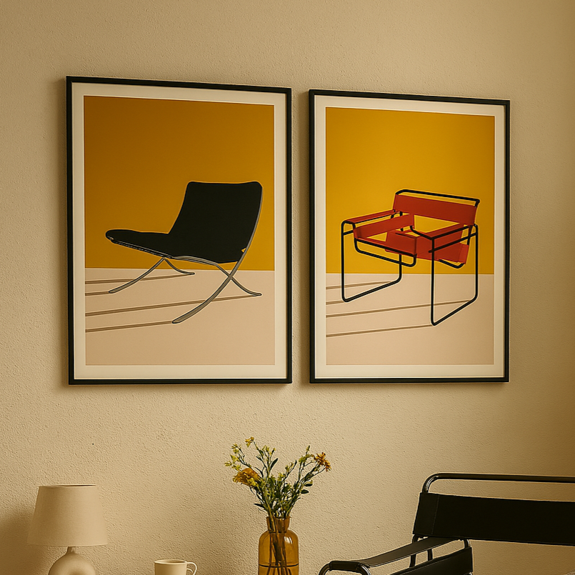 Cuadro "Wassily Chair Marcel Breuer"
