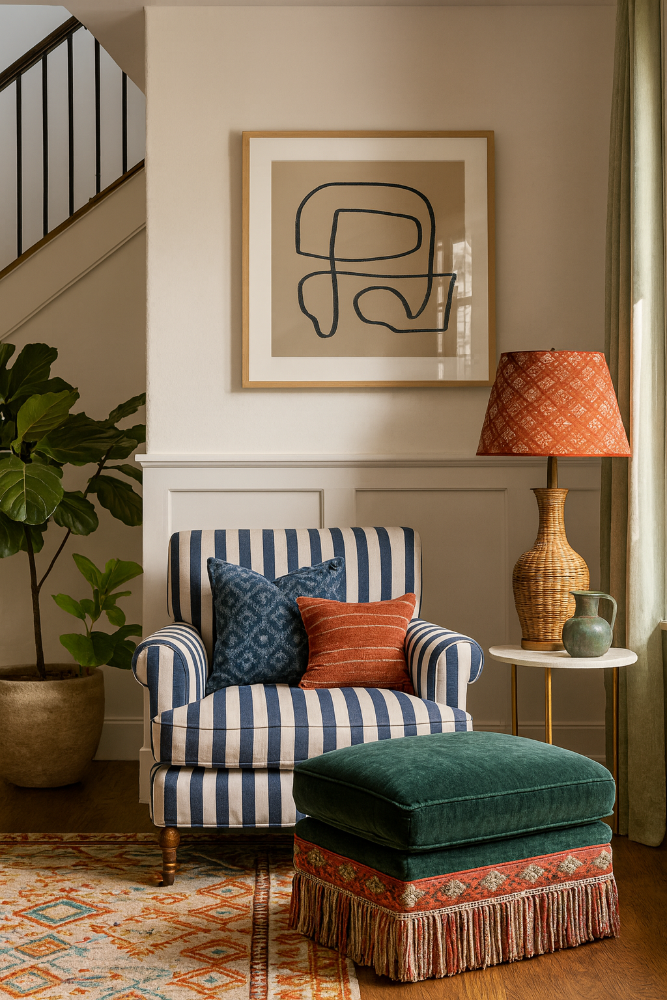 Cuadro "Curved Labyrinth"