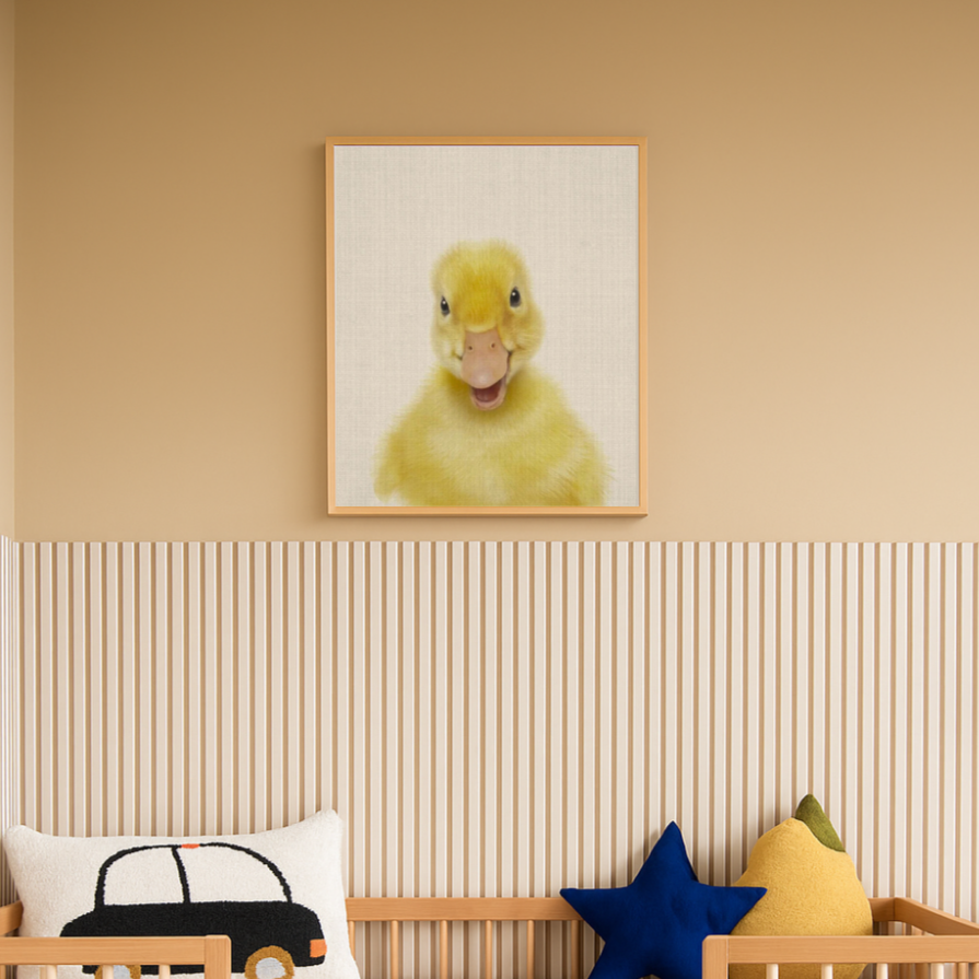 Cuadro "Peekaboo Baby Duck"