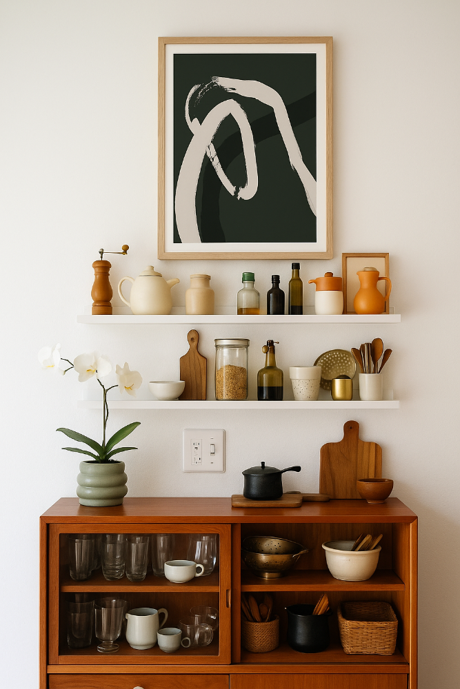 Cuadro "Strokesongreen 1"