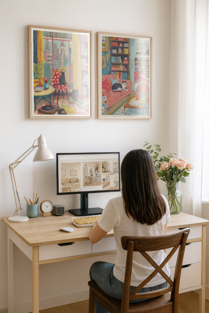 Set de cuadros "Cozy City Moments"