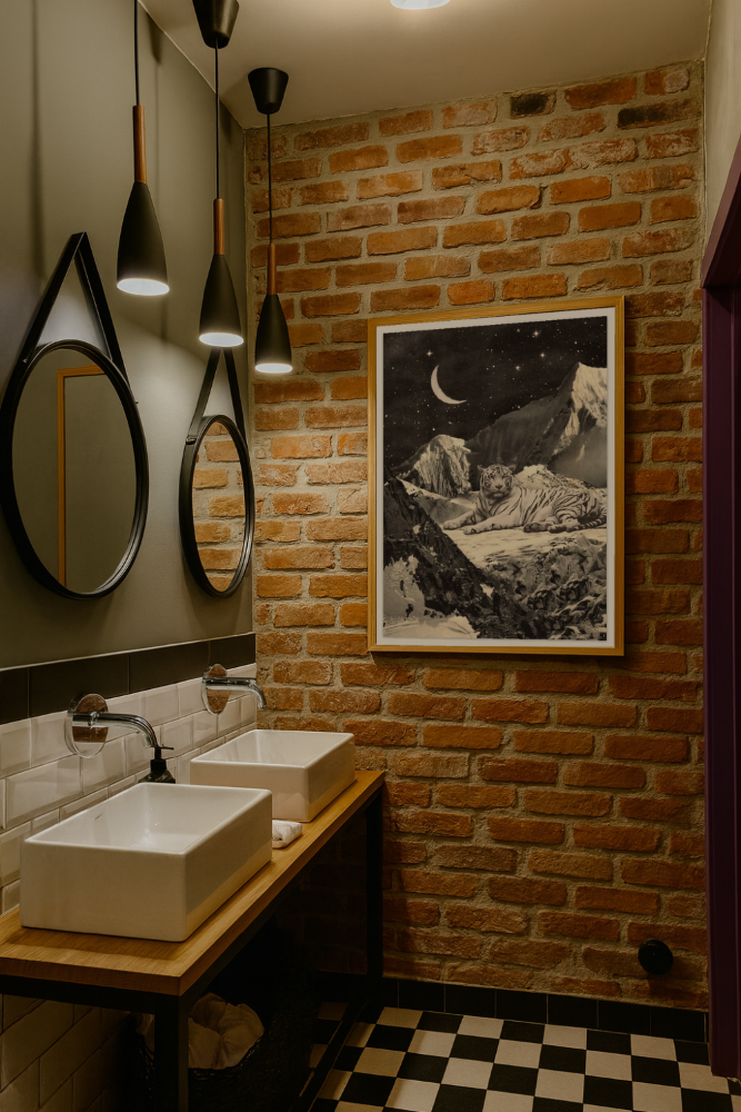 Cuadro "Giant White Tiger"