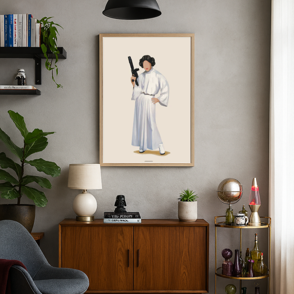 Cuadro "Princess Leia"