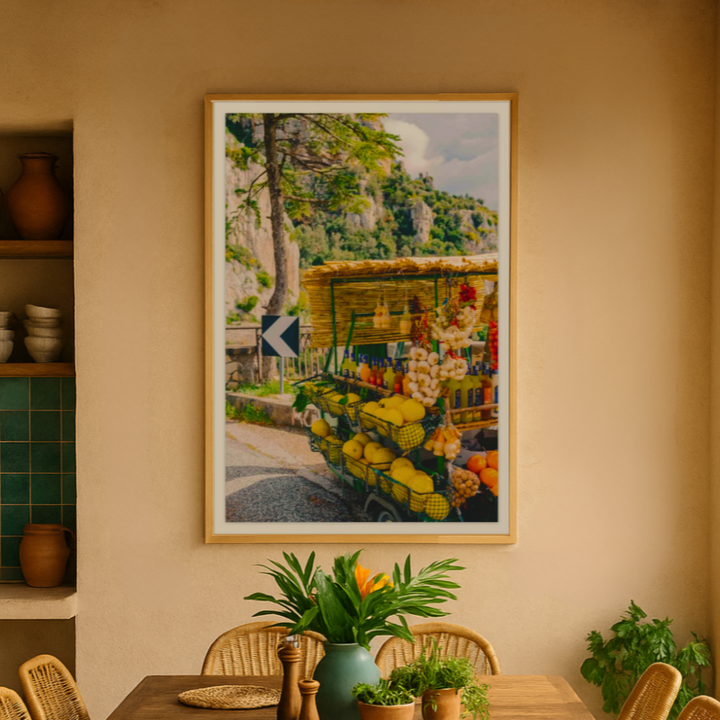 Cuadro "Amalfi Coast Drive"