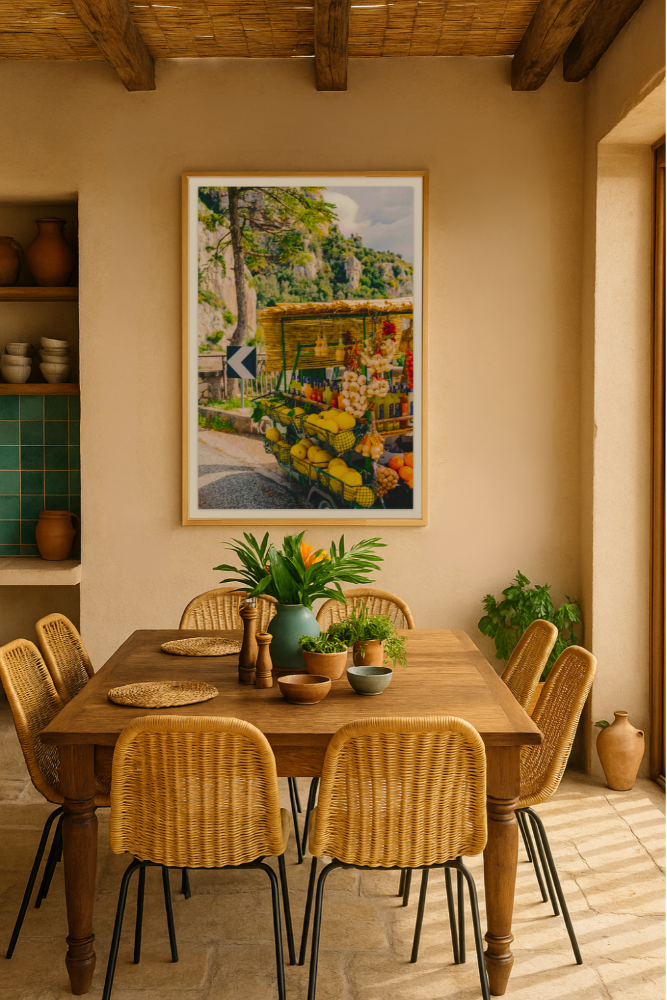 Cuadro "Amalfi Coast Drive"