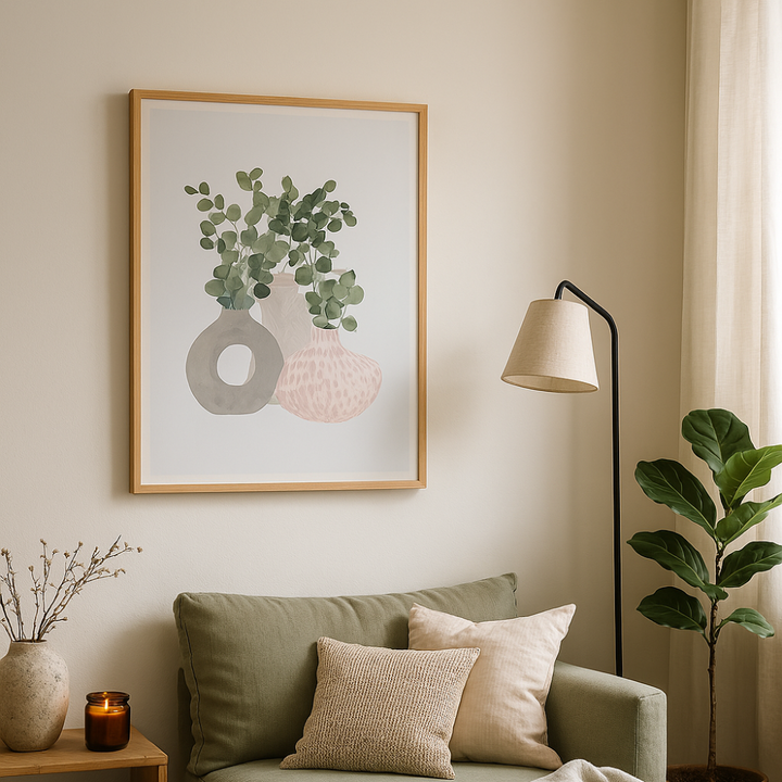 Cuadro "Scandi Japandi Plants"
