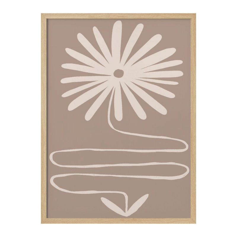 Cuadro "Modern Minimalist Flower"
