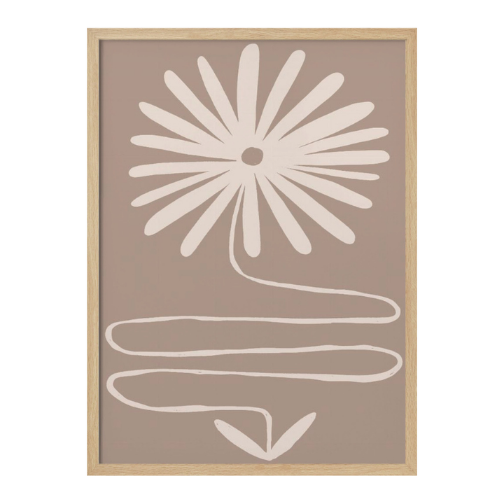 Cuadro "Modern Minimalist Flower"