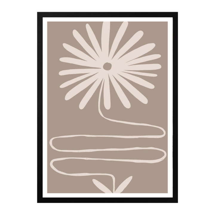 Cuadro "Modern Minimalist Flower"