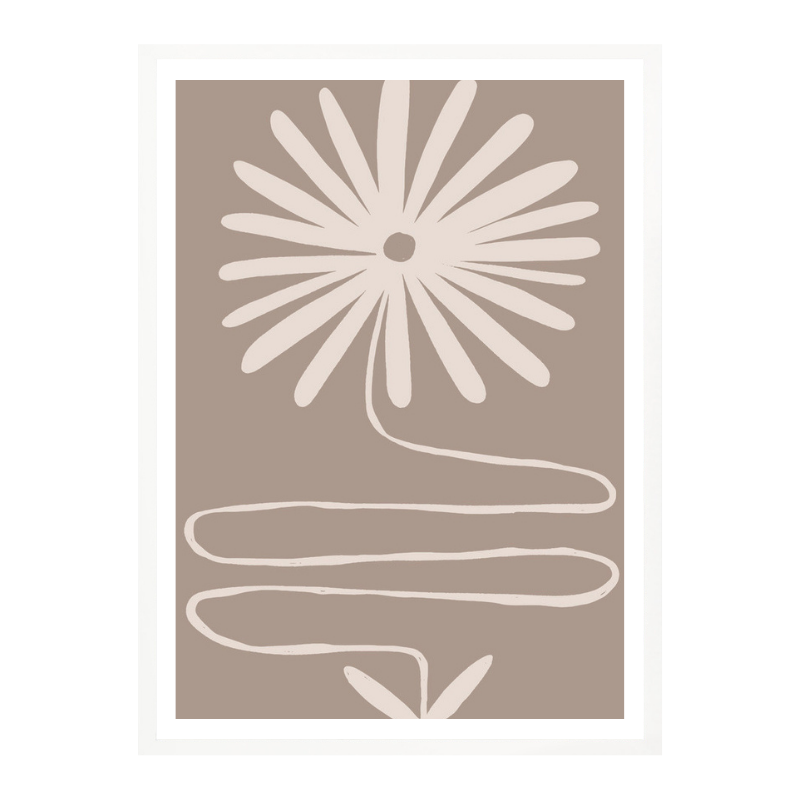 Cuadro "Modern Minimalist Flower"