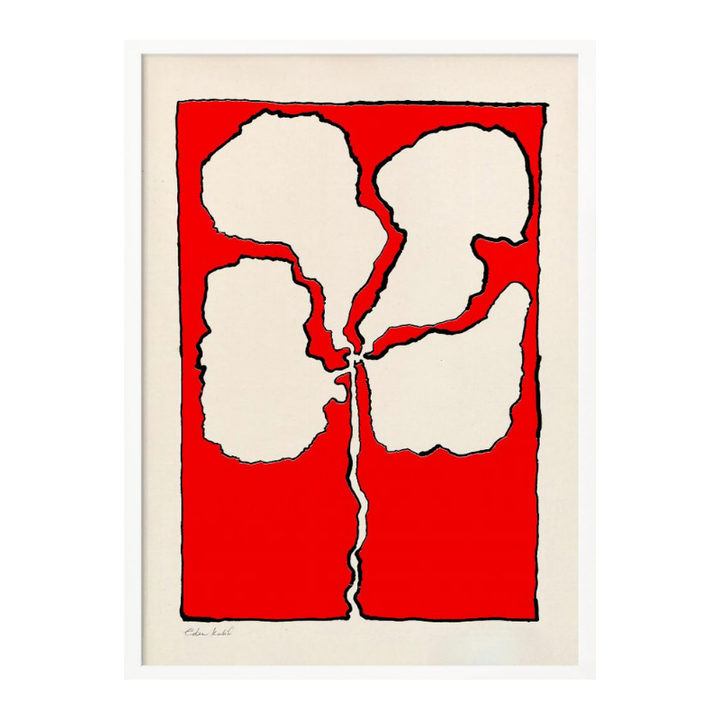 Cuadro "Red Flower"