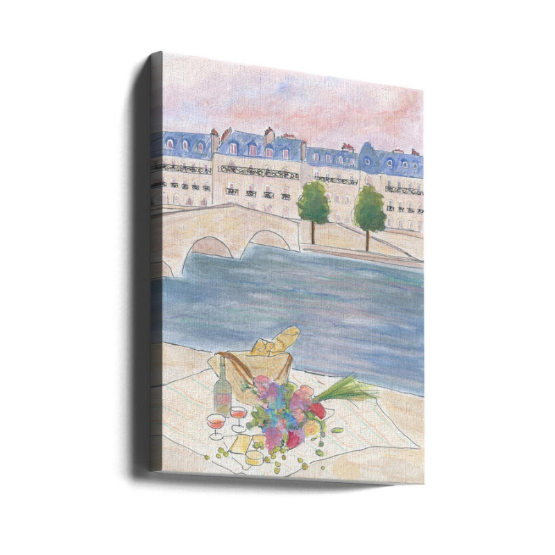 Cuadro "Paris Picnic At the Seine"