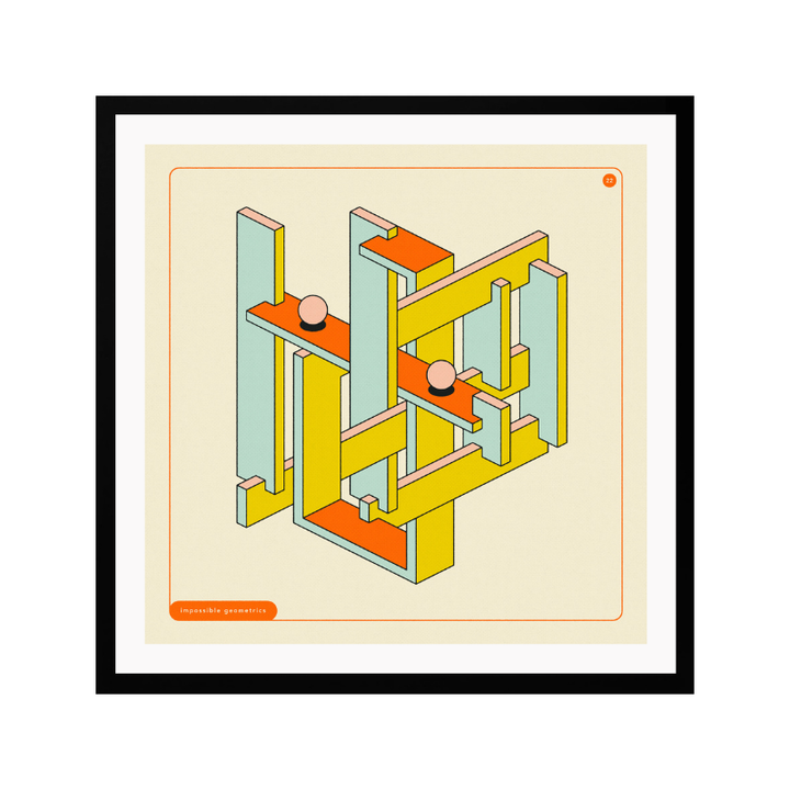 Cuadro "Impossible Geometrics 2"