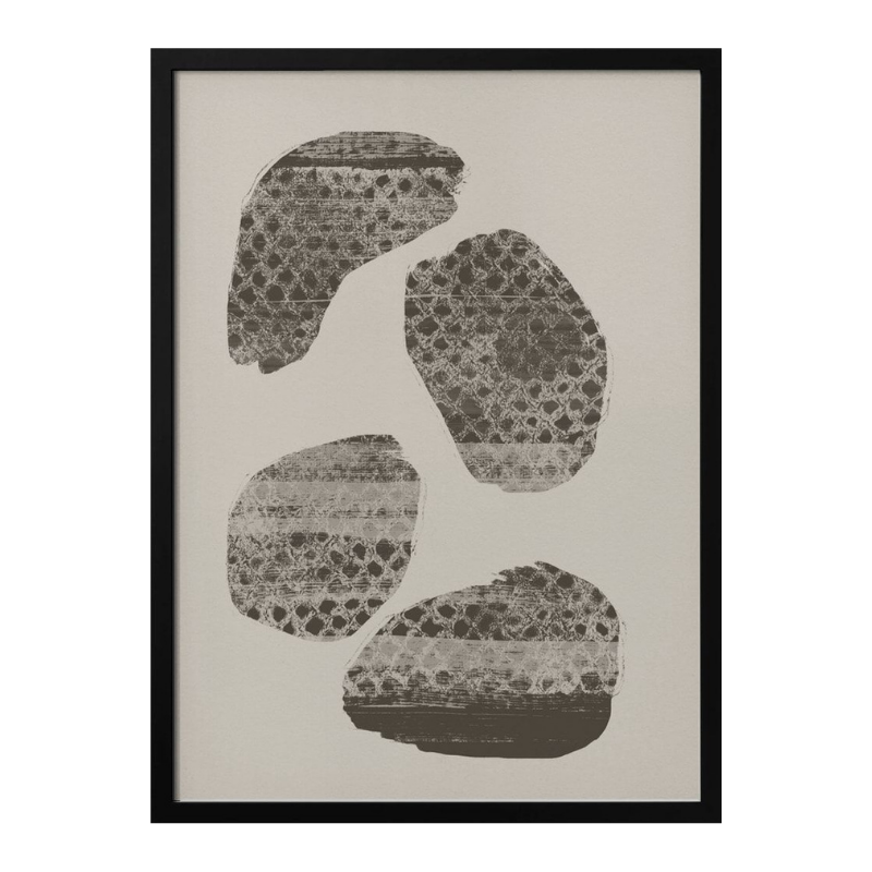 Cuadro "Textured Abstract Forms"