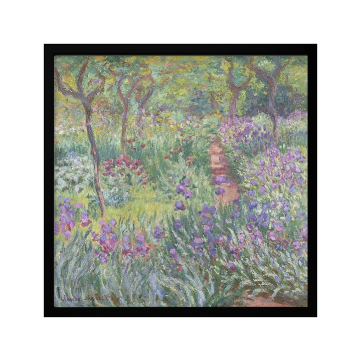 Cuadro “The Iris Garden at Giverny (1900)”