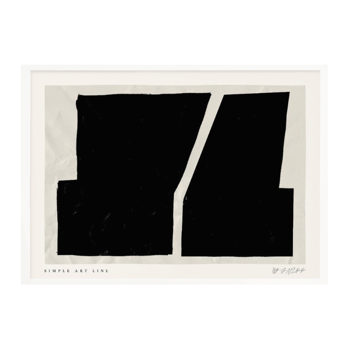 Cuadro "Simple art line no. 33"
