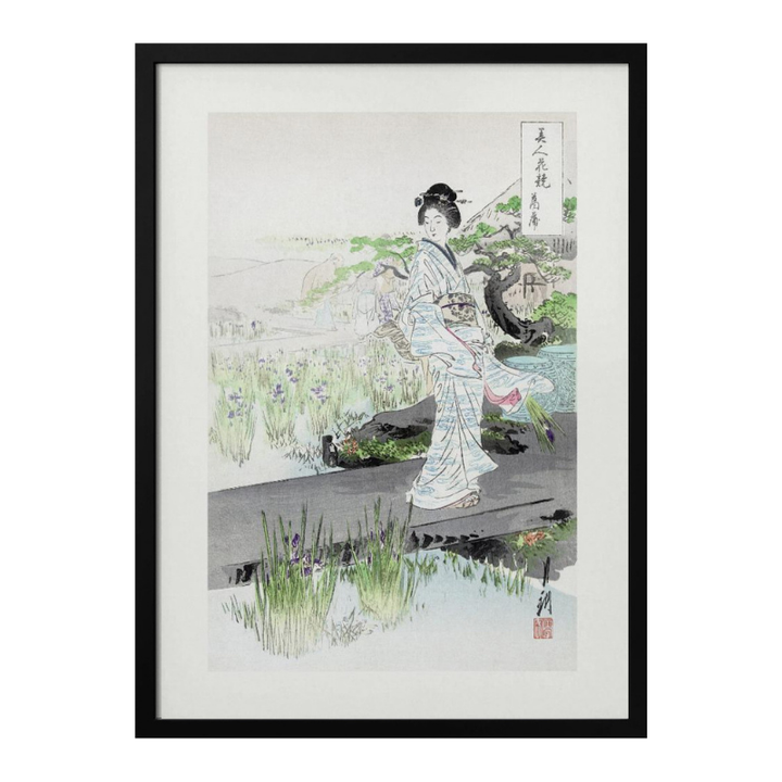 Cuadro "Iris Garden"