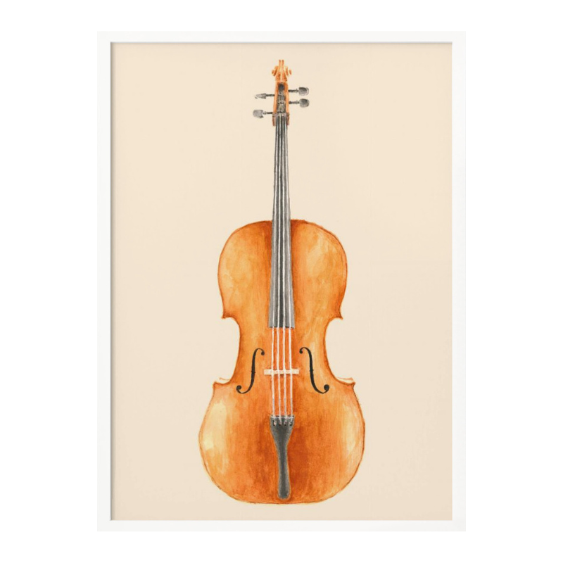 Cello Art Print