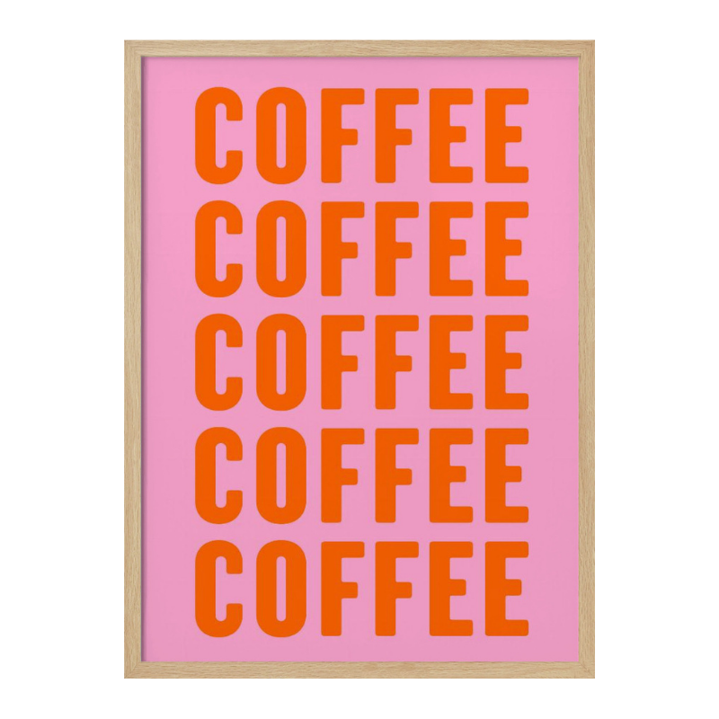 Coffee Obsession Art Print