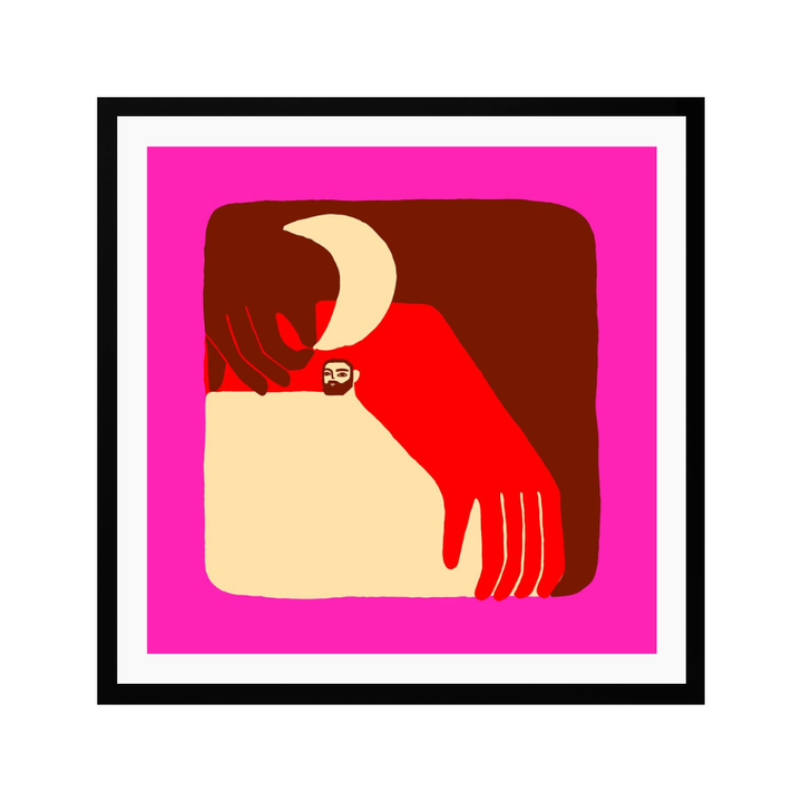 Cuadro "Human Forms with a Vivid Color Palette"