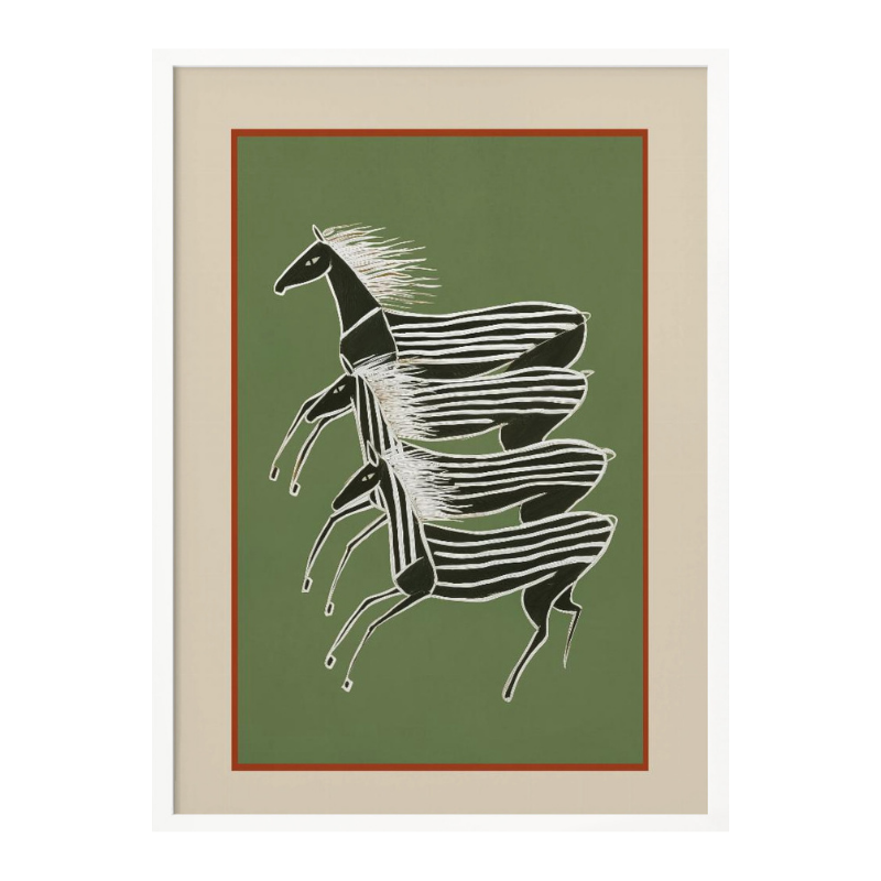 Cuadro "Horses In Stripes"