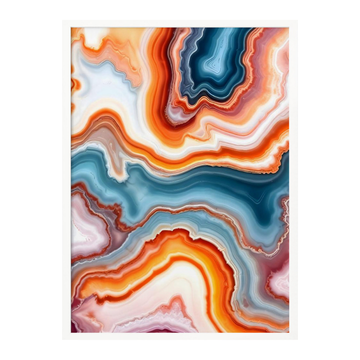 Serenity Agate Art Print