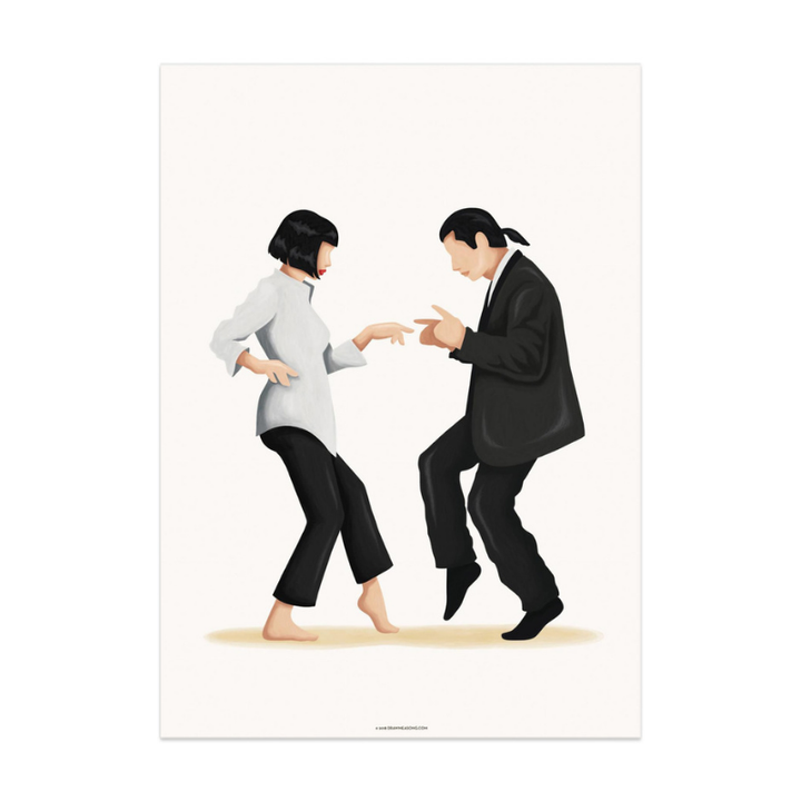 Pulp Fiction II Art Print