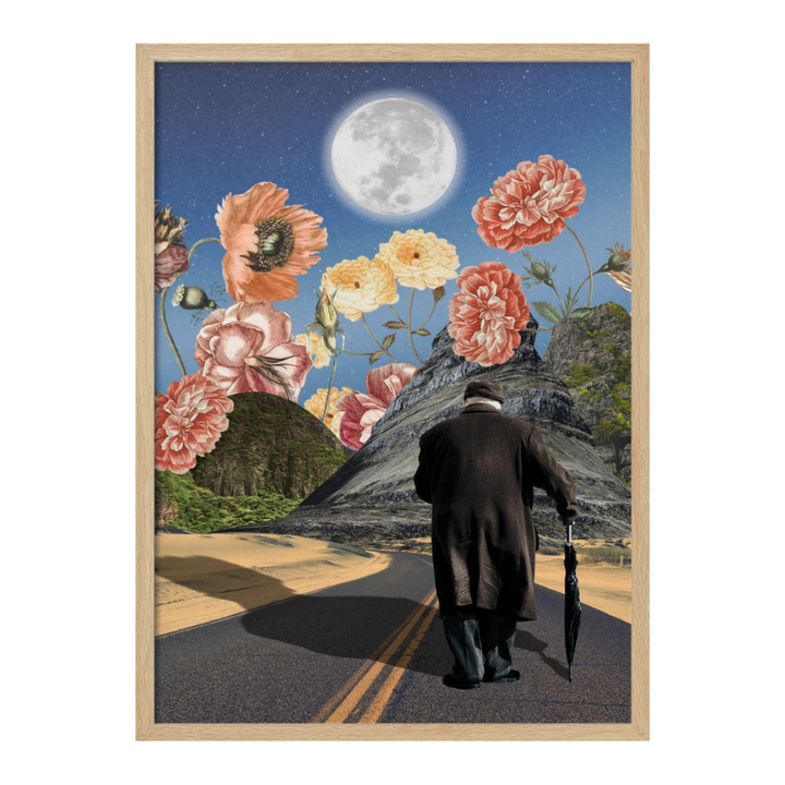 Cuadro "Man's Moonlit Poppies"
