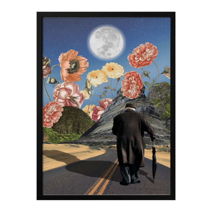 Cuadro "Man's Moonlit Poppies"