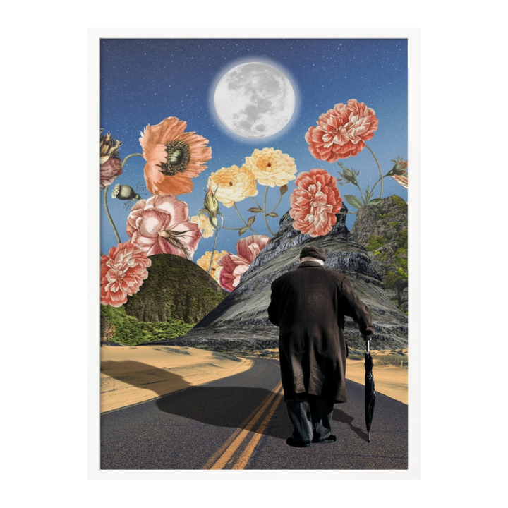 Cuadro "Man's Moonlit Poppies"