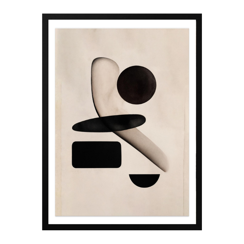 Mid Century Modern Objects Art Print