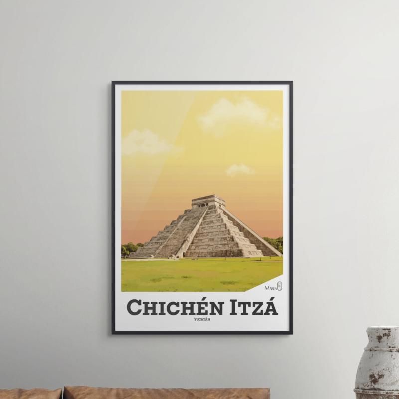 Chichén Iztá Art Print