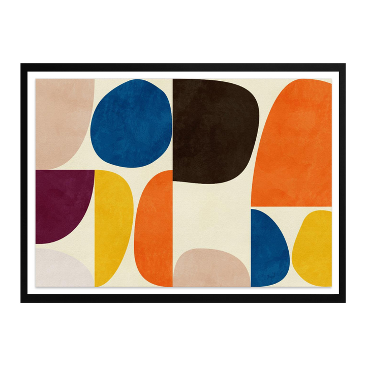 Vivid Bauhaus Art Print