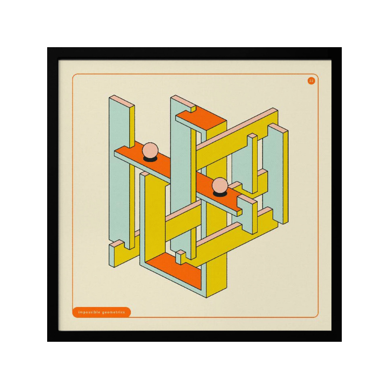 Cuadro "Impossible Geometrics 2"
