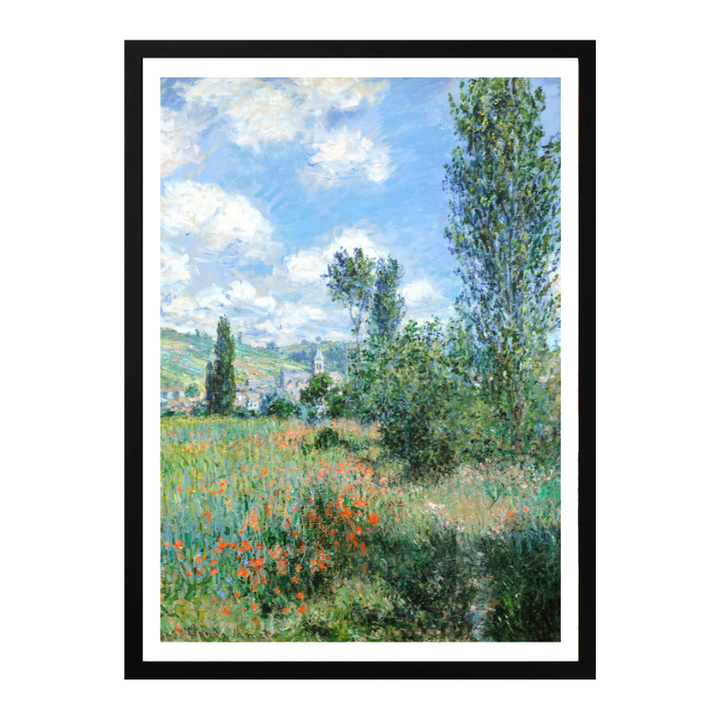 Cuadro "View of VActheuil (1880)"