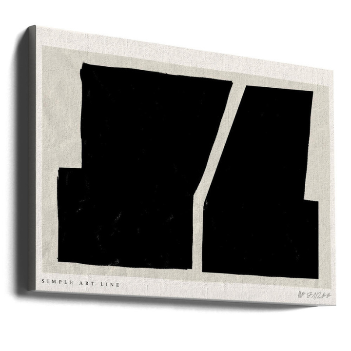 Cuadro "Simple art line no. 33"