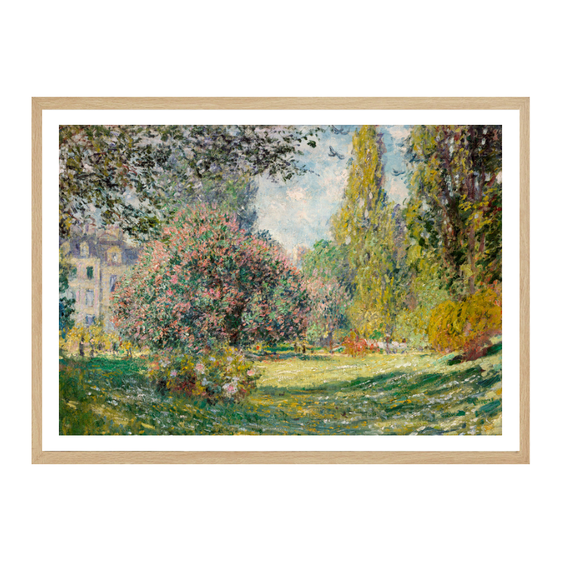 Cuadro "The Parc Monceau (1876)"