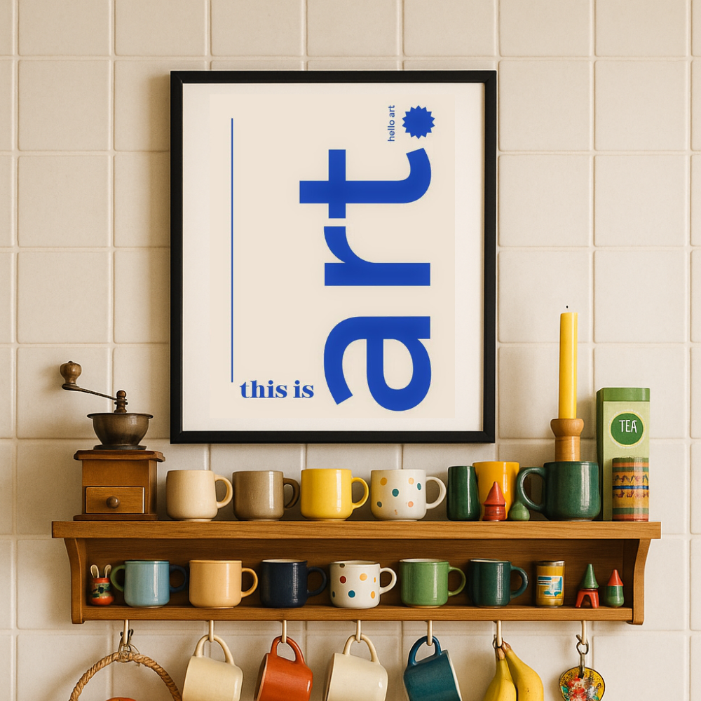 Cuadro "This is Art (hello art)"