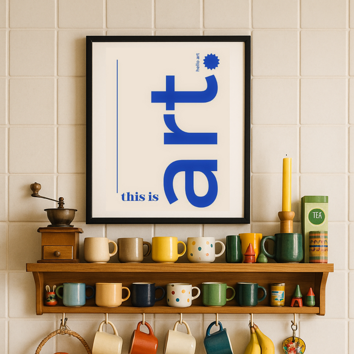 Cuadro "This is Art (hello art)"