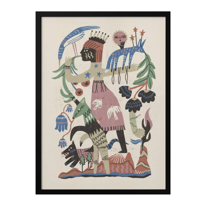 Cuadro "Mythical Nature Queen"