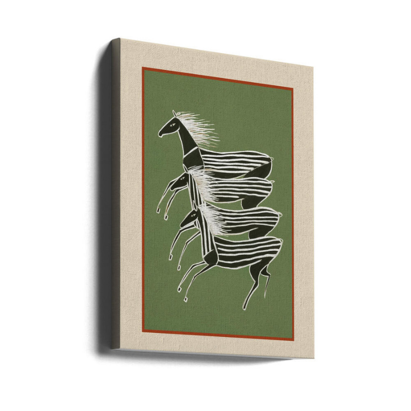 Cuadro "Horses In Stripes"