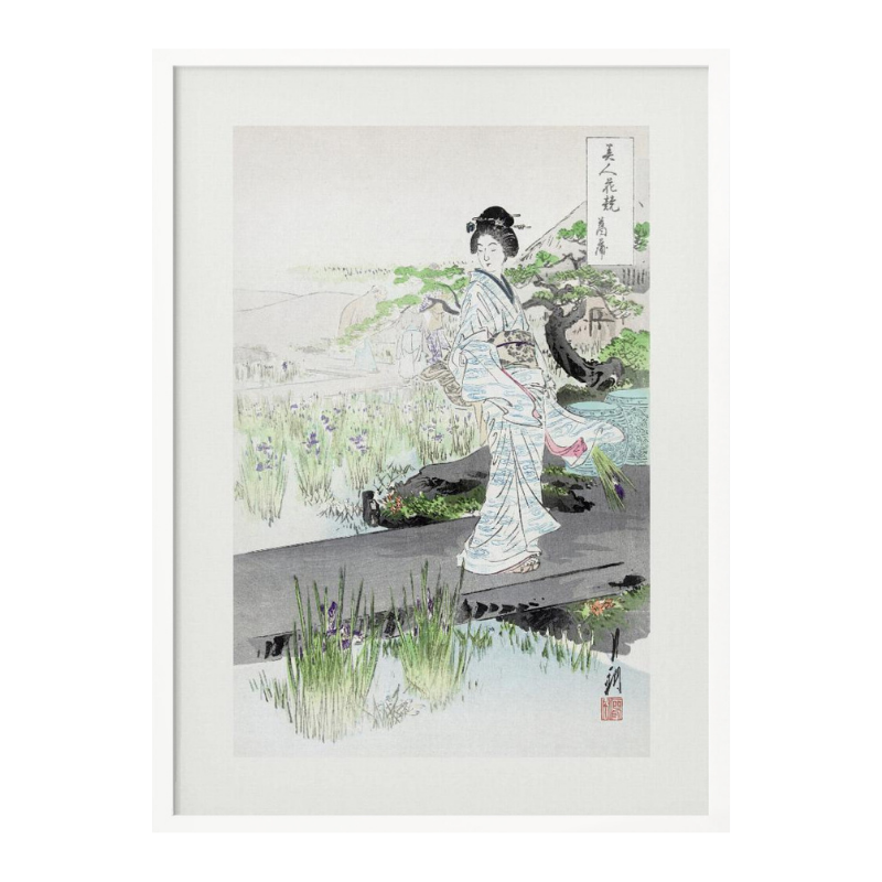 Cuadro "Iris Garden"