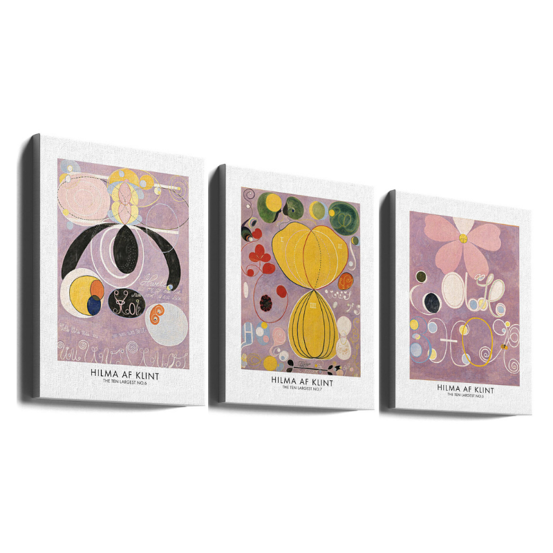 Set de cuadros "Spiritual Forms"