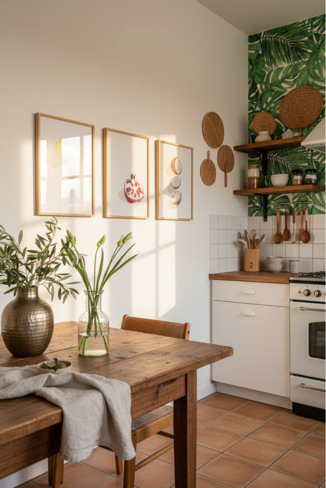 Set de cuadros "Tropical Fruits"