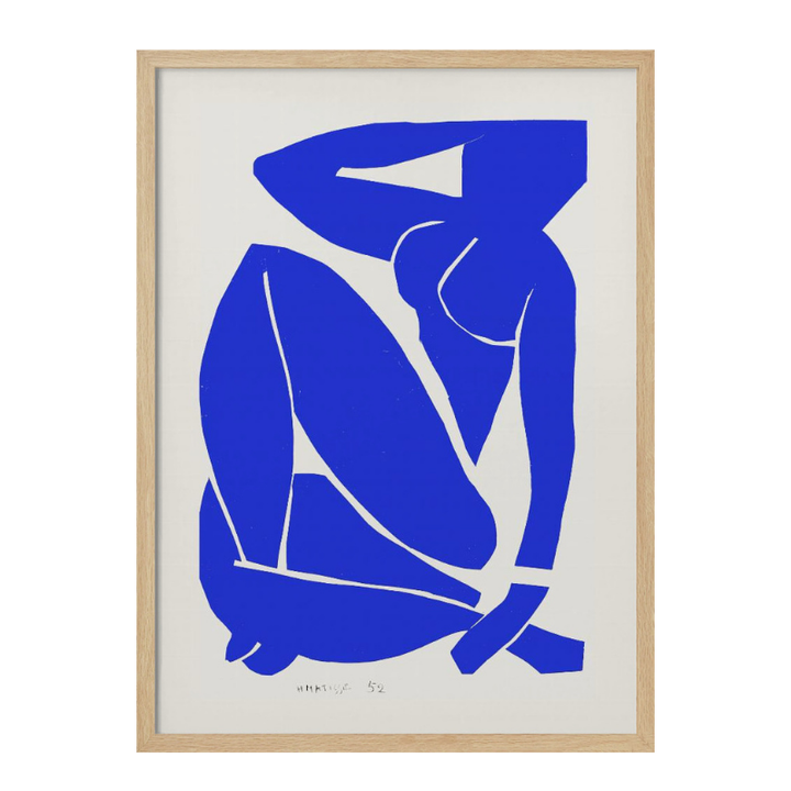 Cuadro "Nudo Blu III 1952"