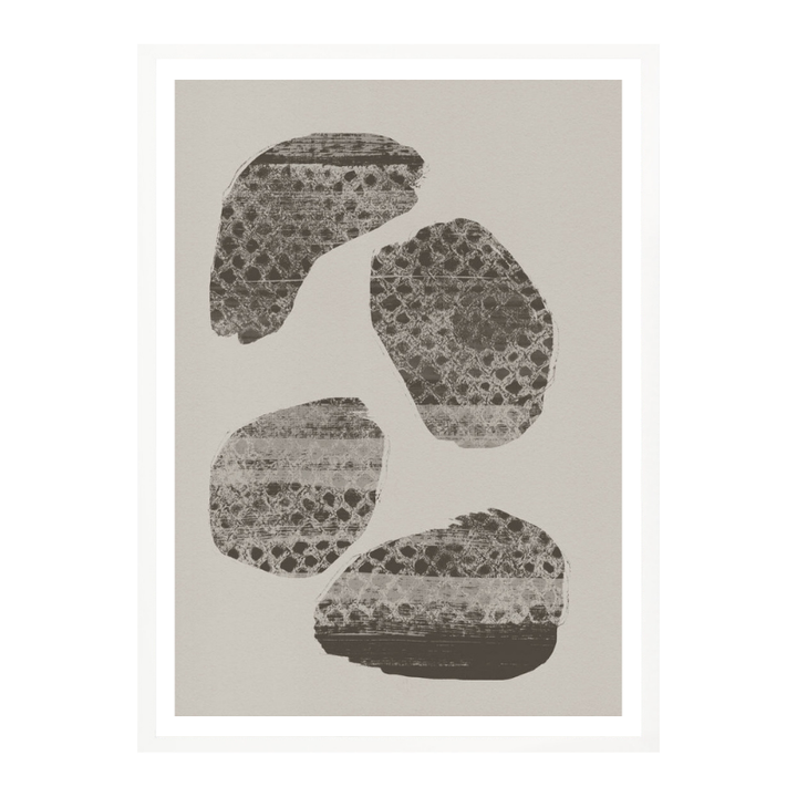 Cuadro "Textured Abstract Forms"