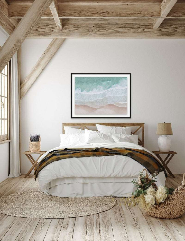 Aerial Ocean Art Print